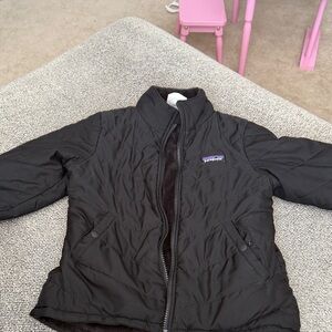 Patagonia Black Kids Puffer Jacket